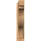 Ekena Millwork Funston Block Smooth Outlooker, Western Red Cedar, 5 1/2"W x 24"D x 28"H OUT06X24X28FST05SWR - alternate 2